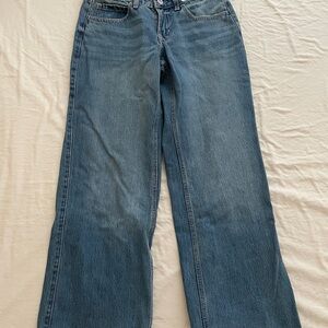 NWT Hollister Low-Rise Baggy Jeans, Size W25 Short